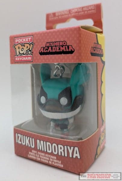 Funko Pocket Pop Keychain My Hero Academia Izuku Midoriya Deku in Helmet