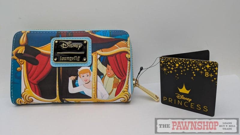 Loungefly Disney Cinderella (1950) Scene Zip Around Wallet New with Tags